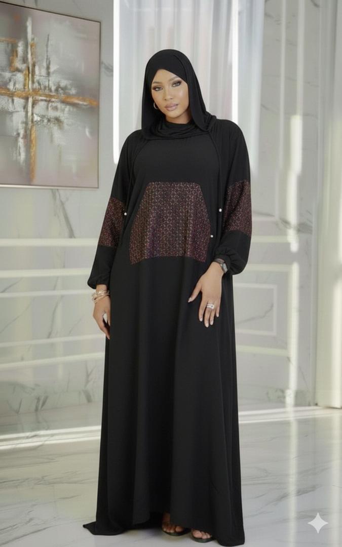 Full dress - black and brown