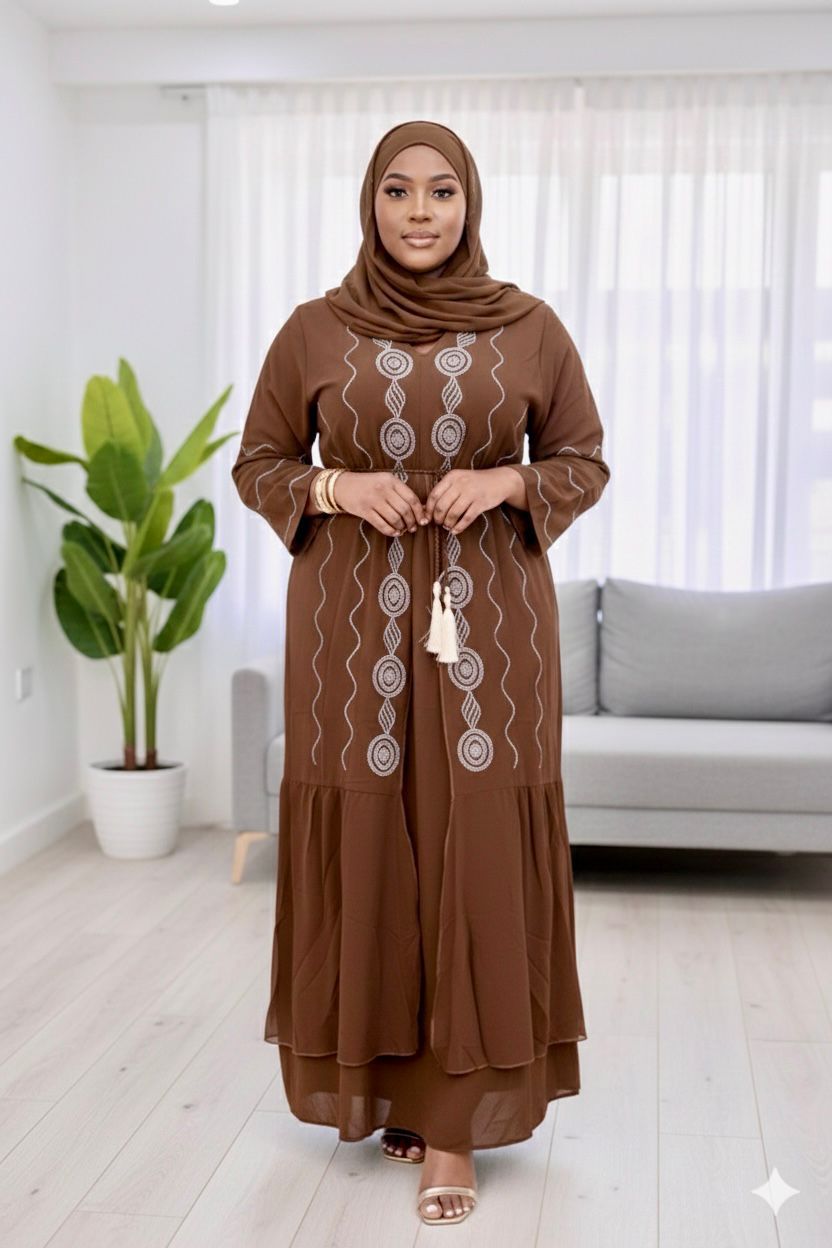 Full dress - brown