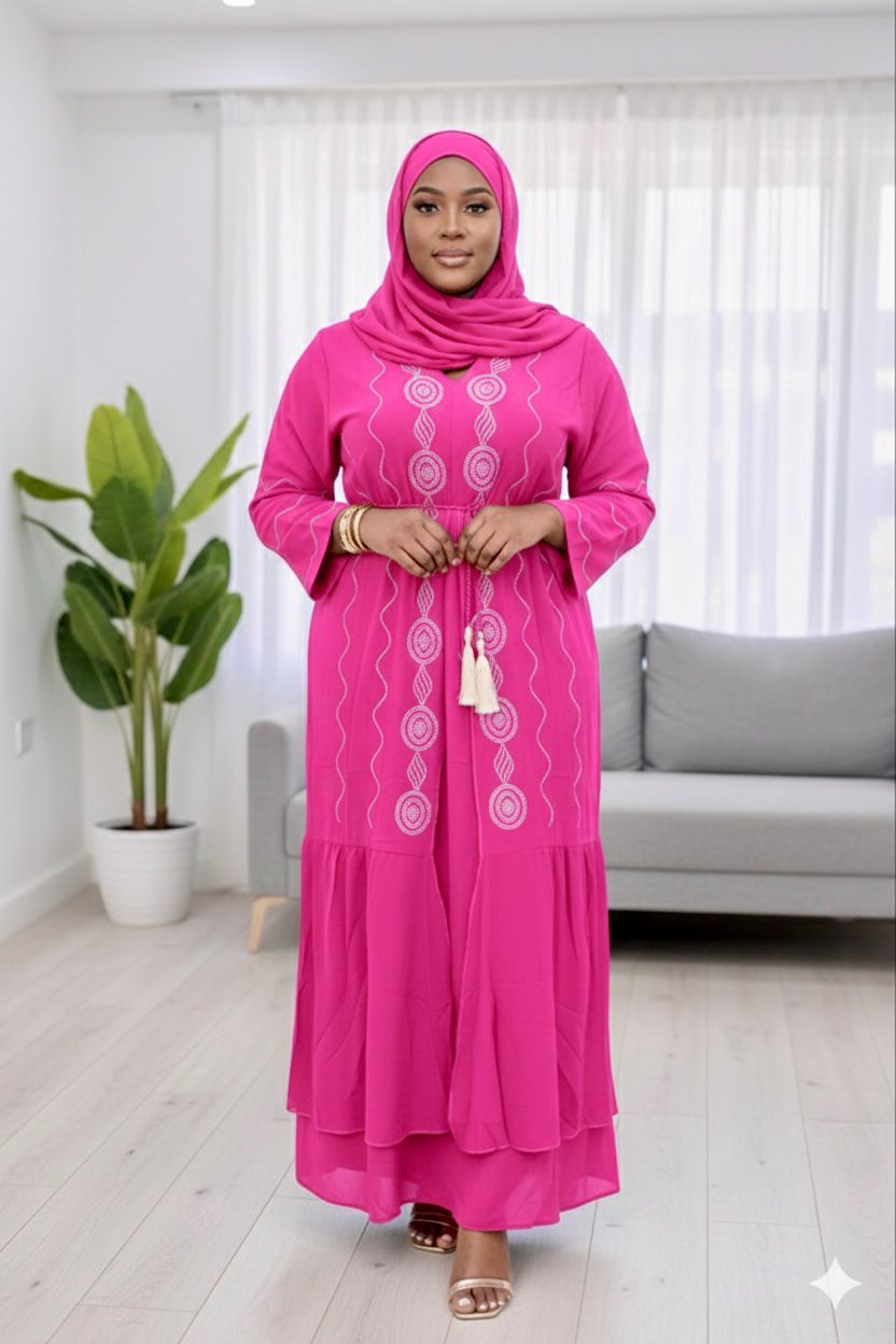 Full dress - dark pink