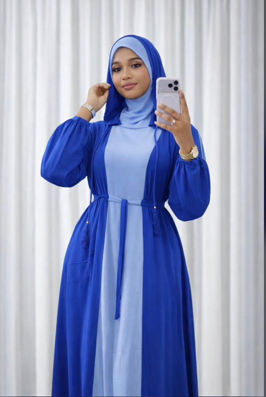 Full dress - light and sky blue