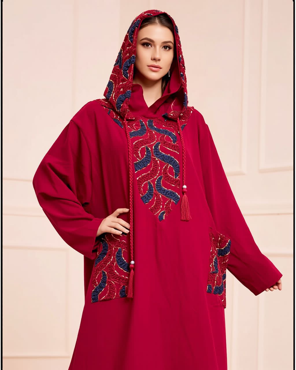 Full dress - red and blue