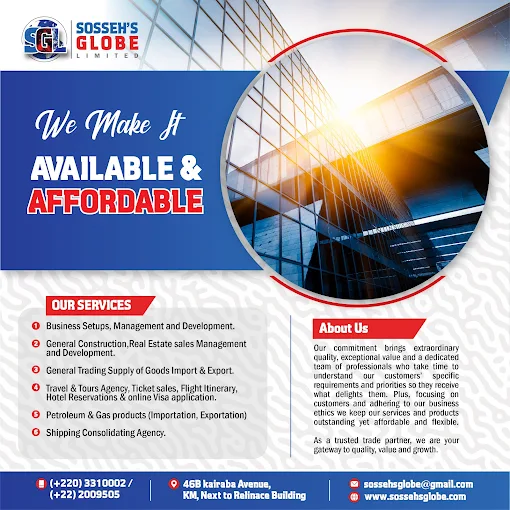 Sosseh's Globe Limited